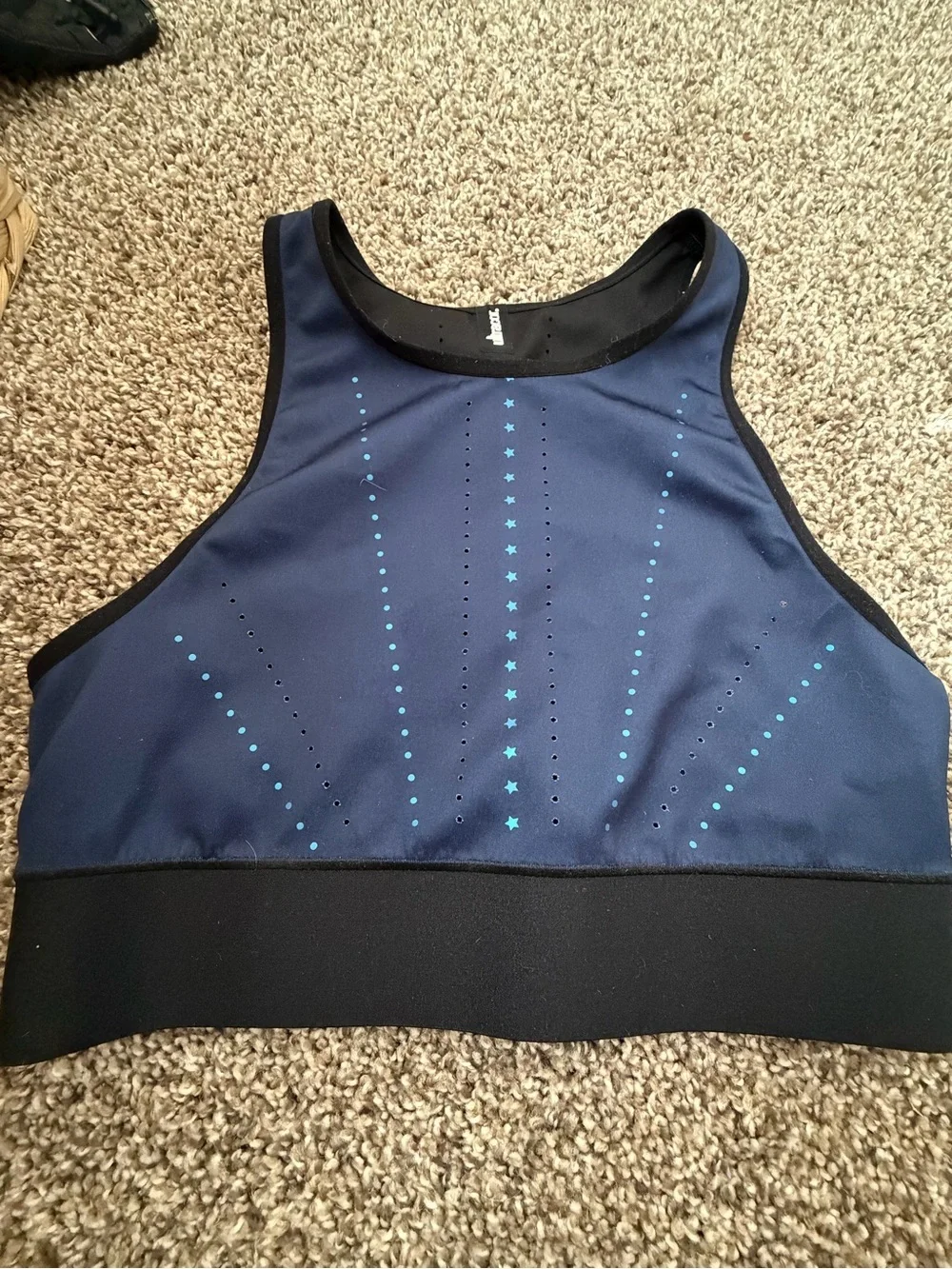 Ultracor Level Amp Sports Bra size small stars design